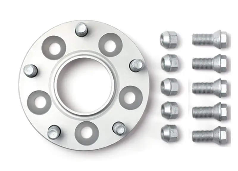 H&R Trak+ 25Mm Wheel Spacer Adapter – Converts 5X112/66.5Mm To 5X112/57.1Mm, M14X1.5 Thread 1