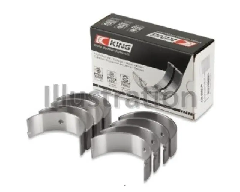 King Engine Bearings Mitsubishi 4G15/G15B/G4Dj (Size +0.75Mm) Connecting Rod Bearing Set 1