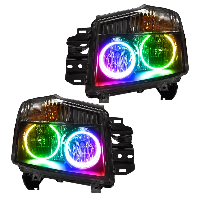 Oracle Lighting Colorshift Led Headlight Bulbs For 2008–2015 Nissan Titan – Smd High/Low Beam (Controller Not Included) 1