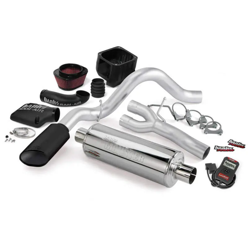 Banks Power 09 Chevy 5.3L Ccsb/Ecsb Ffv Stinger System - Ss Single Exhaust W/ Black Tip 1