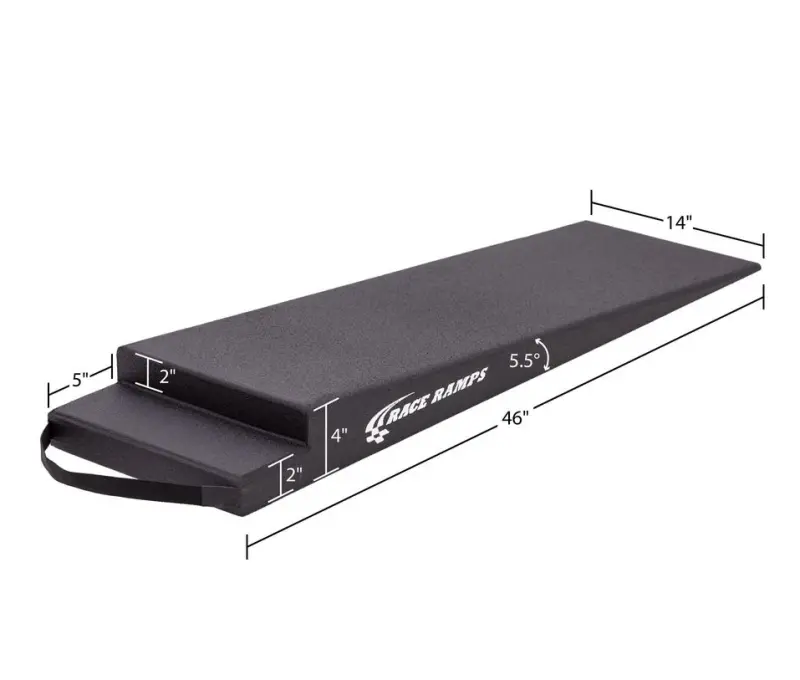 Race Ramps 4-Inch Trailer Loading Ramp With 5.5° Approach Angle 1