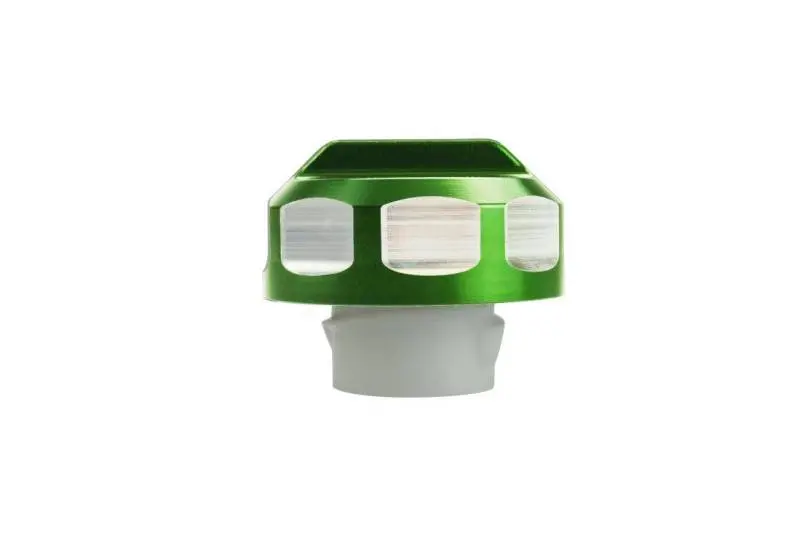 Sinister Diesel Replacement Fuel Cap For 2008–2016 Ford Powerstroke 6.4L & 6.7L — Green Anodized 2