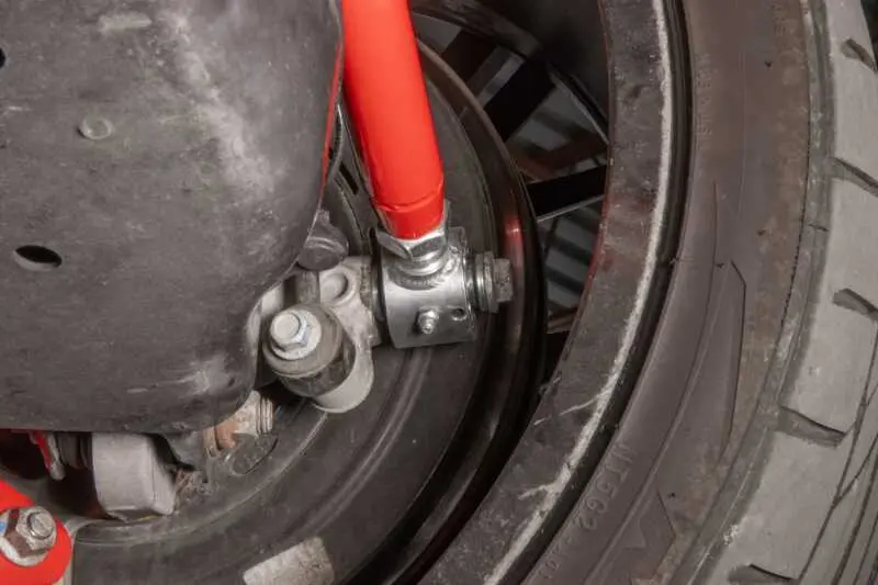 Umi Performance Red Adjustable Toe Control Arm For 2016–2024 Chevrolet Camaro 2