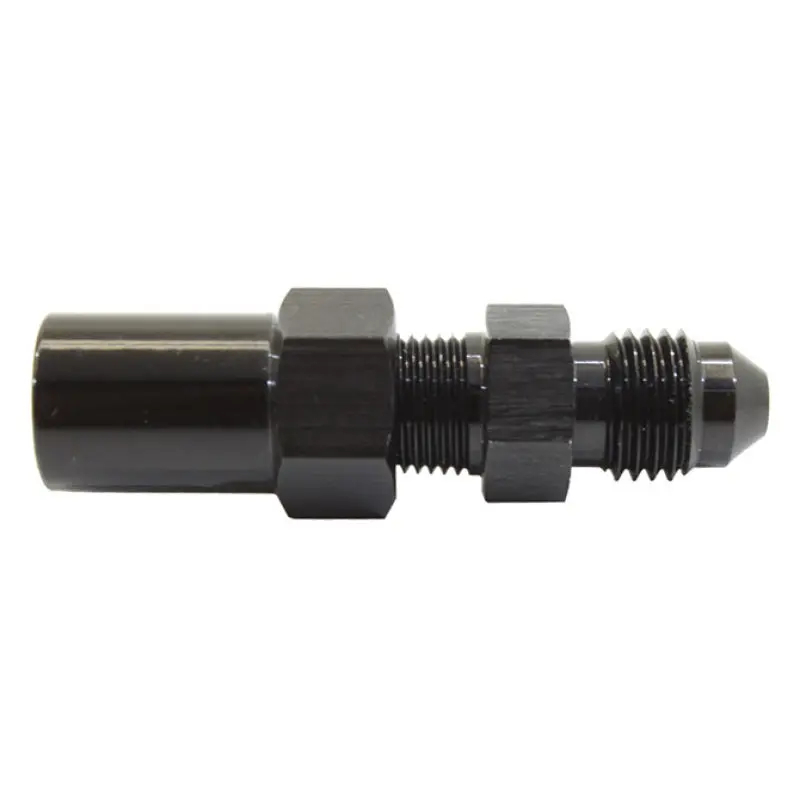 Snow Performance Low-Profile Straight Nozzle Holder: 1/8″ Npt Female To 4An Male 1