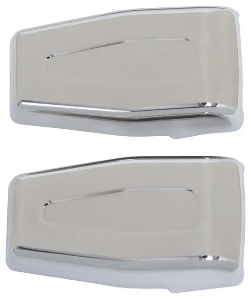 Kentrol 07-18 Jeep Wrangler Jk Liftgate Hinge Overlays Pair - Polished Silver 1