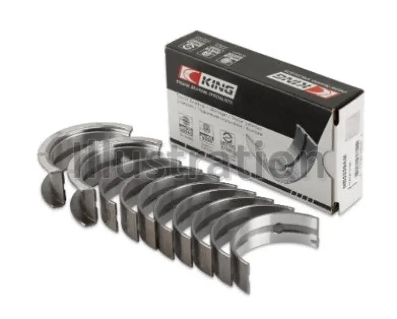 King Engine Bearings Main Bearing Set For Mitsubishi 4G52 – +1.0Mm Oversize 1