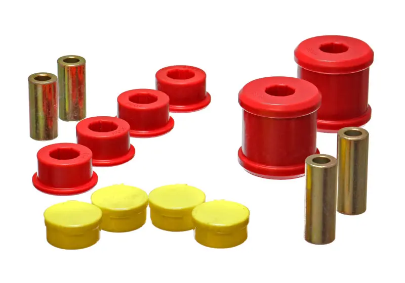Energy Suspension Red Rear Trailing Arm Bushing Kit For 2002–2006 Subaru Impreza & Wrx 1