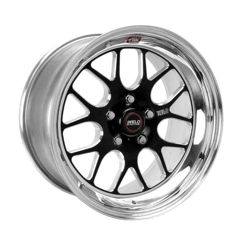 Weld S77 17X8.5 / 5X4.5 Bp / 5.8In. Bs Black Wheel (Medium Pad) - Non-Beadlock 1