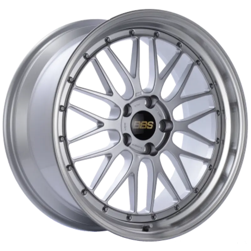 Bbs Lm 19X9 5X120 Et27 Diamond Silver Center / Diamond Cut Lip Wheel -82Mm Pfs/Clip Required 1