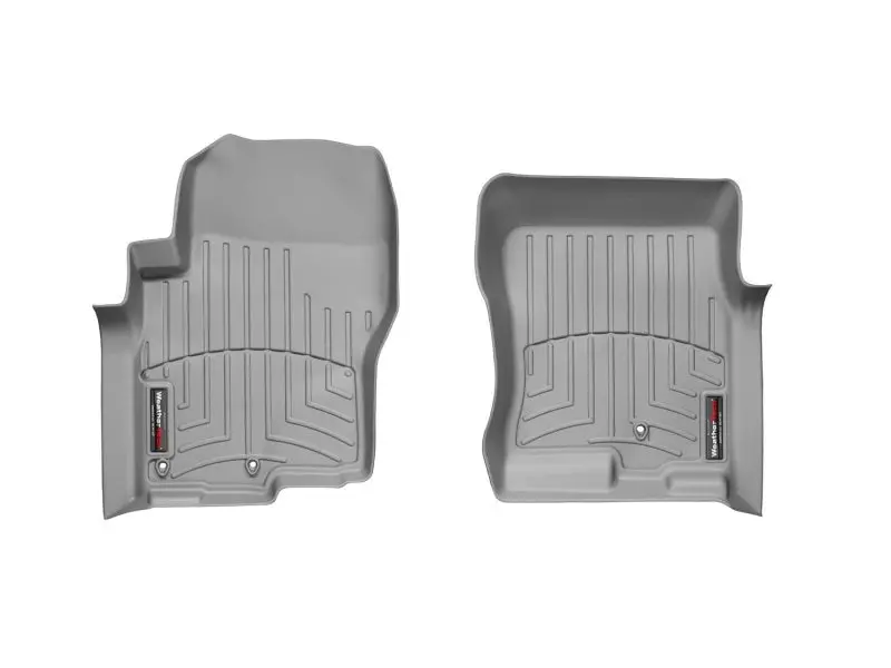 Weathertech Front Floorliners In Grey For 2008+ Nissan Frontier 1