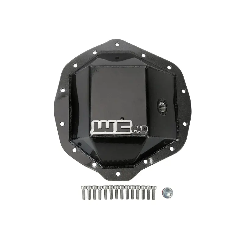 Wehrli Heavy-Duty Rear Differential Cover For 2001–2019 Chevrolet Duramax & 2003–2019 Dodge Cummins – 11.5-Inch Aam Housing, Textured Black Finish 1