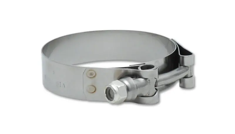 Vibrant Ss T-Bolt Clamps Pack Of 2 Size Range: 1.75In To 2.10In O.D. For Use With 1.5In I.D. Coup 1