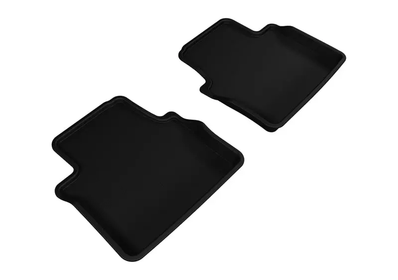 3D Maxpider Kagu-Style Second-Row Floor Mats For 2014–2019 Cadillac Cts – Black 1