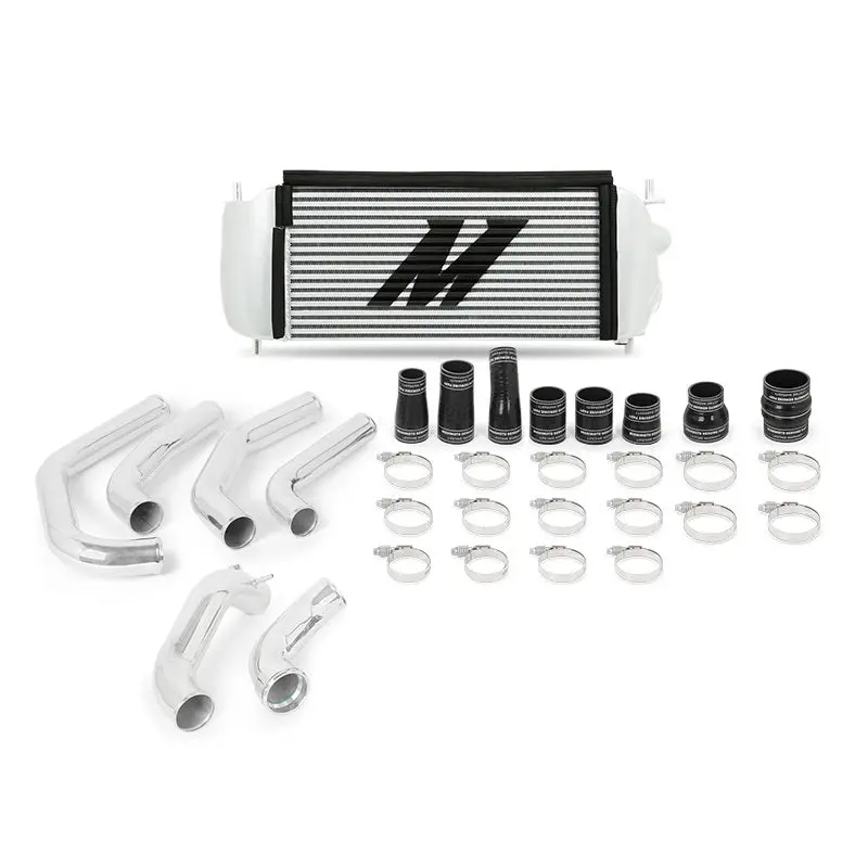 Mishimoto Silver Performance Intercooler Kit – Polished Pipes, Designed For 2015–2017 Ford F-150 Ecoboost 2.7L 1