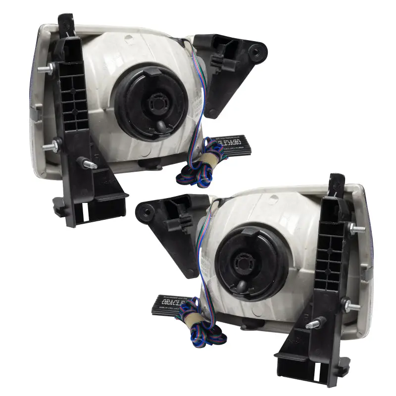 Oracle Lighting Pre-Assembled Led Halo Headlights With Red Accent Rings For 2001–2004 Toyota Tacoma 1
