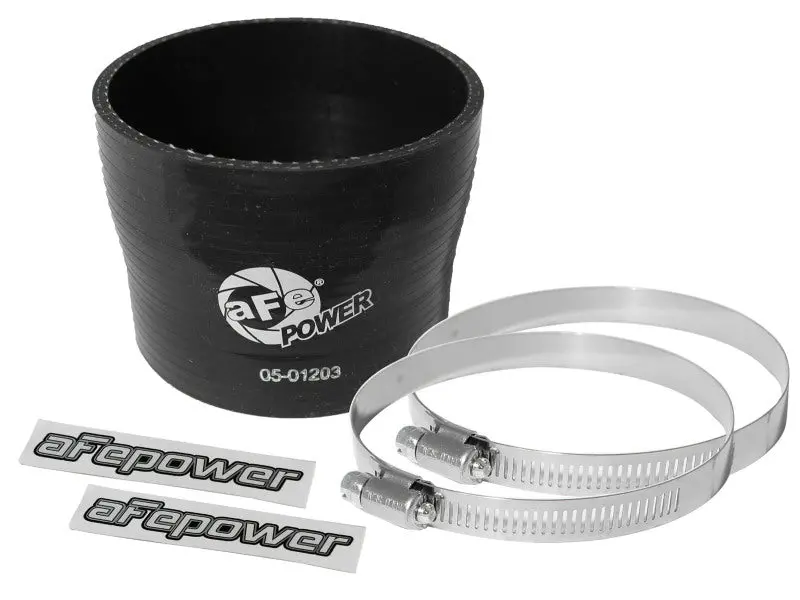Afe Magnum Force Intake Coupler – Straight Black, 3.75" To 3.5" Id, 3" Length 1