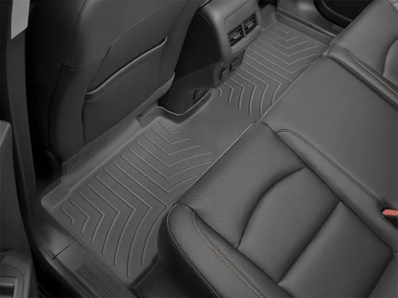 Weathertech Rear Floorliners For 2021+ Mercedes-Benz S-Class Long Wheelbase Sedan – Black, Precision Molded 1