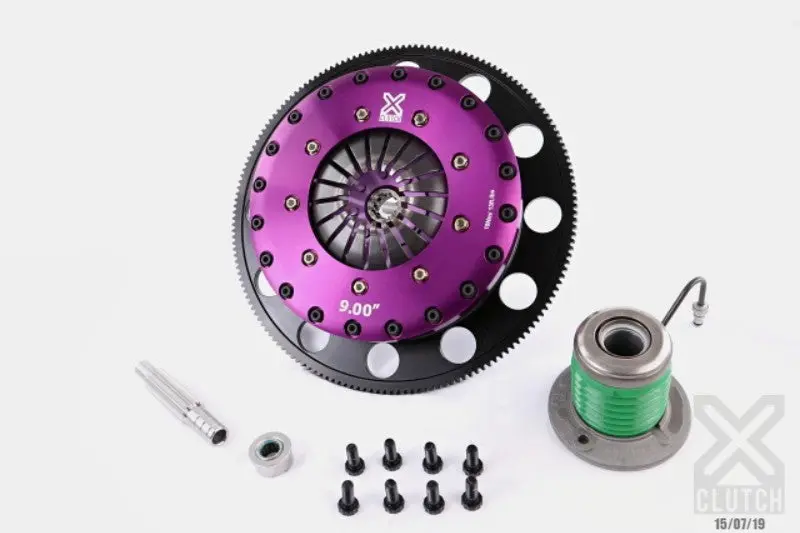 Xclutch Twin-Plate Organic Clutch Kit For 2005–2010 Ford Mustang Gt 4.6L V8 1