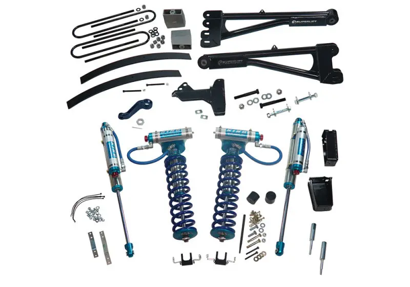 Superlift 8-Inch Lift Kit For 2005–2007 Ford F-250/F-350 Super Duty 4Wd – Includes Replacement Radius Arms & King Coilover Rear Shocks 1