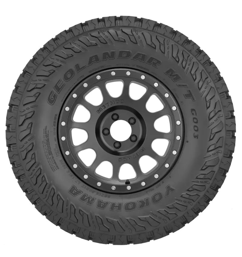 Yokohama Geolandar M/T G003 Lt265/70R17 All-Terrain Tire – Load Range E, 121/118Q Speed Rating 1