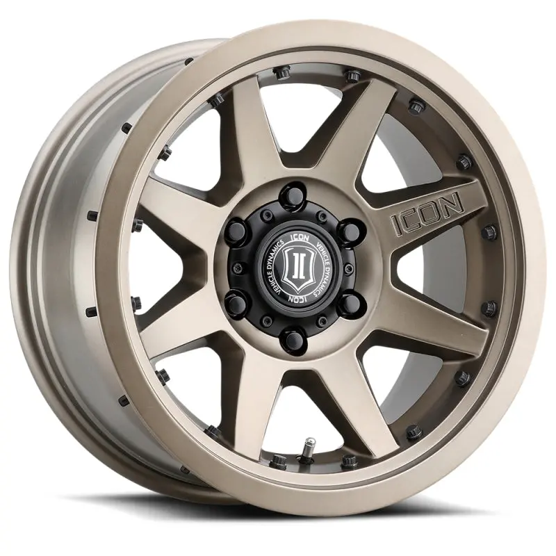 Icon Rebound Pro Bronze 17X8.5 Inch Wheel – 5X150 Bolt Pattern, 25Mm Offset, 5.75" Backspace 1