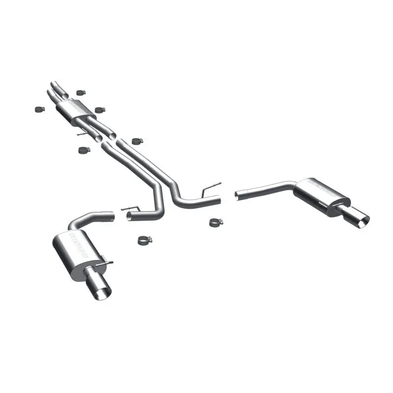 Magnaflow Cat-Back Exhaust System For 2010 Ford Taurus Sho (3.5L Twin-Turbo V6) 1