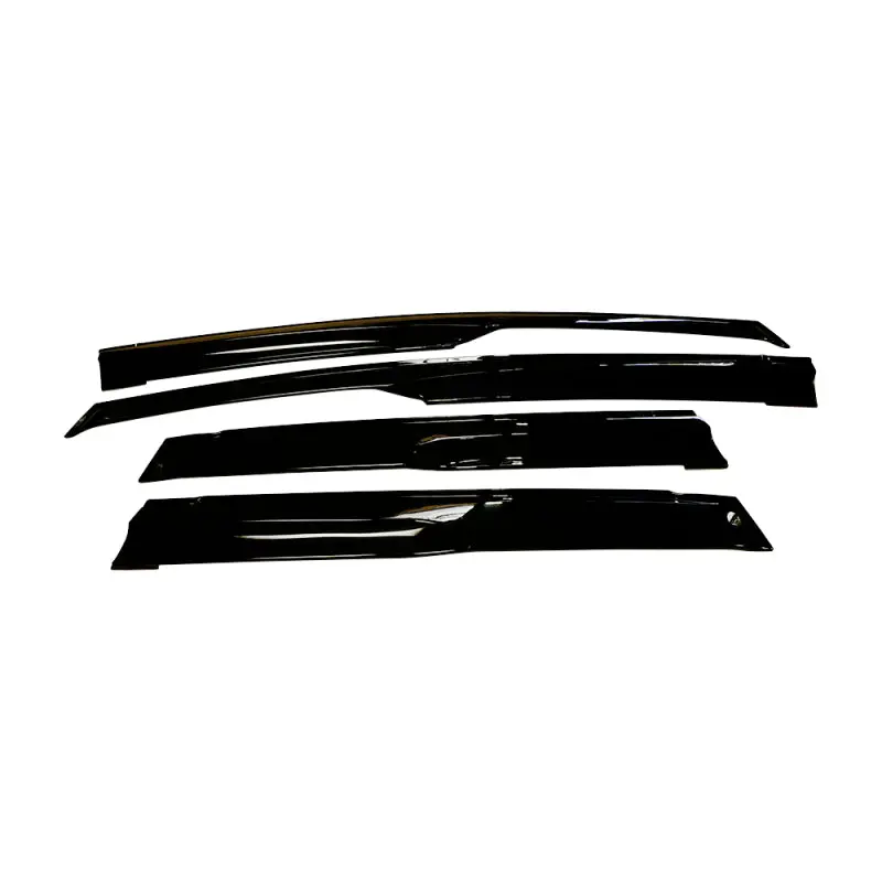 Blox Racing Smoked Acrylic Sun Visors For 2006–2011 Honda Jazz (Fit) – Mu-Type, 4-Piece Set 1