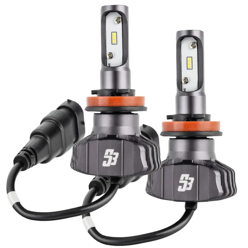 Oracle S3 H11 Led Headlight Bulb Kit – 6000K Cool White 1