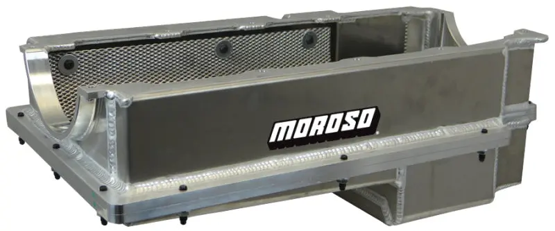 Moroso Chevrolet Big Block Mark Iv (W/Double Power Kick Outs) Wet Sump 6-7Qt 8In Aluminum Oil Pan 1