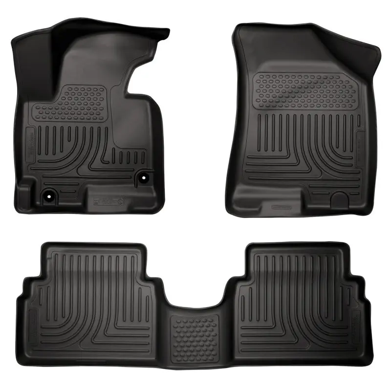 Husky Liners Weatherbeater Floor Liner Combo For 2011–2012 Hyundai Tucson (Black) 1
