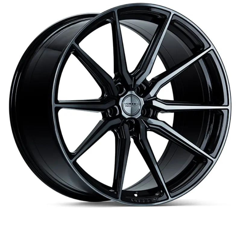 Vossen Hf-3 Gloss Black Forged Wheel – 22X9", 5X114.3, Et32, Flat Face, Double-Tinted, 73.1Mm Bore 1