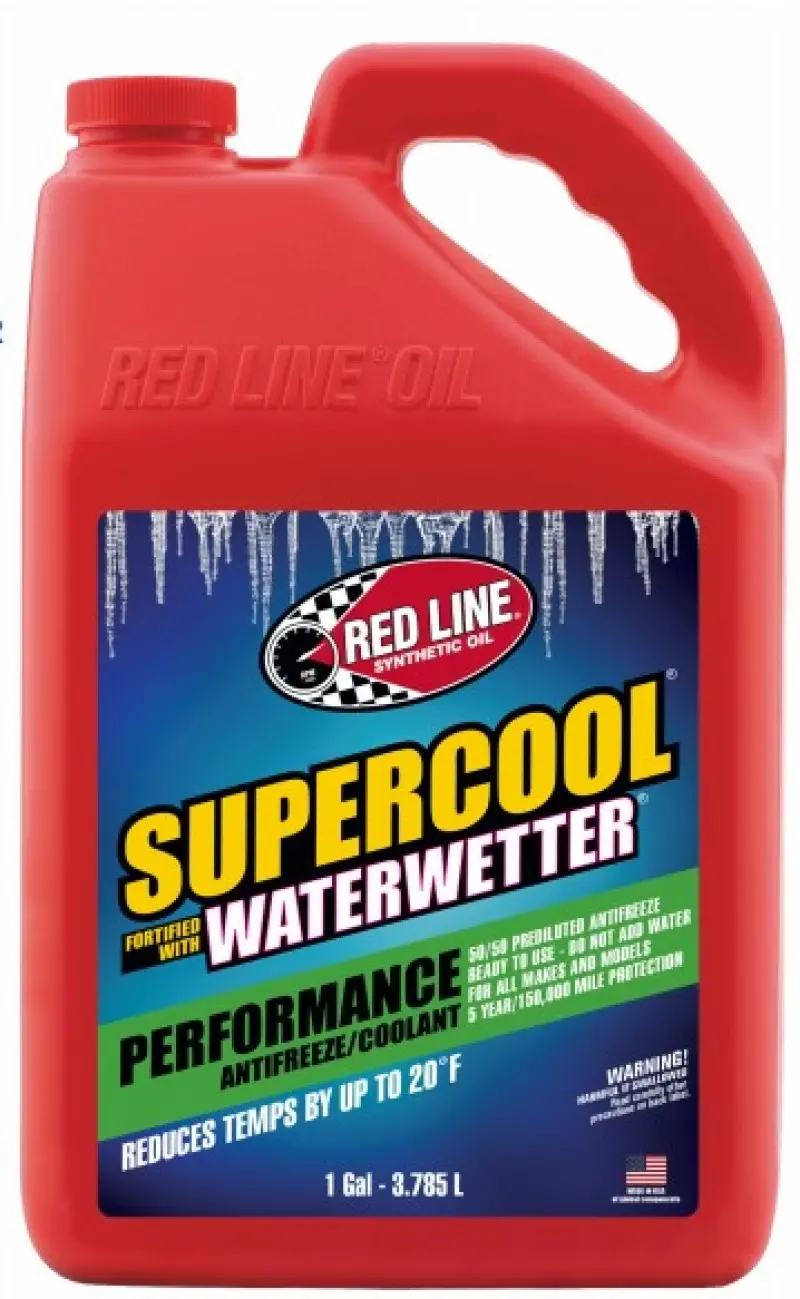Red Line Supercool 50/50 Pre-Mixed Engine Coolant – 1-Gallon Container 1