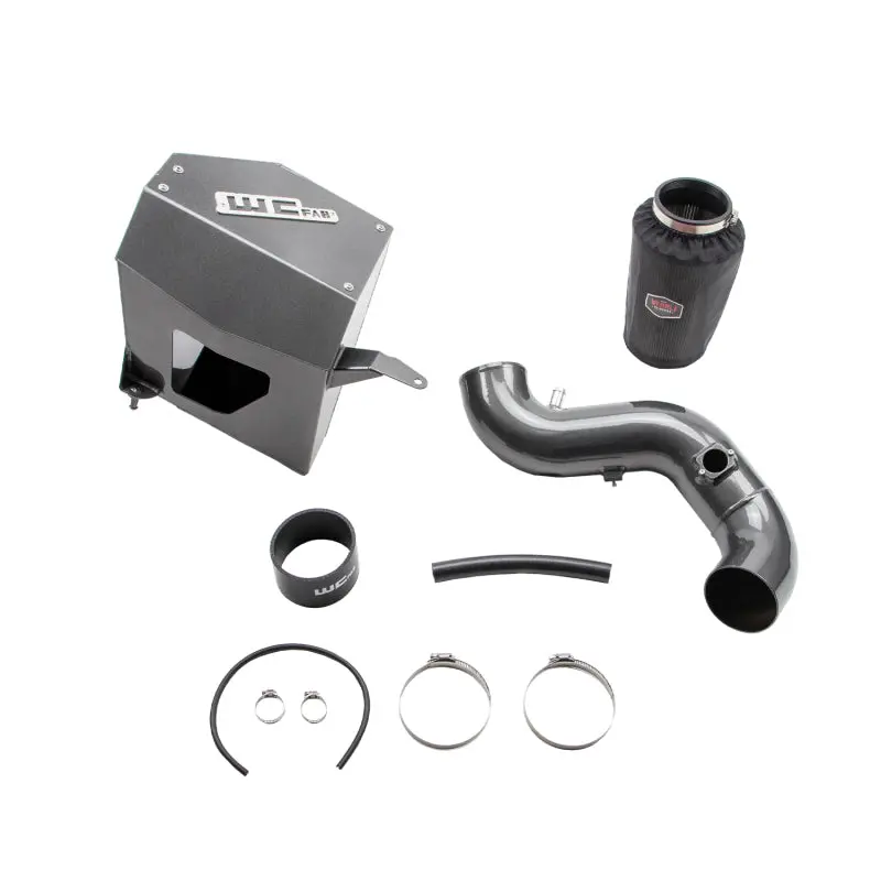 Wehrli 10-12 6.7L Cummins 4In. Intake Kit - Cat Yellow 1