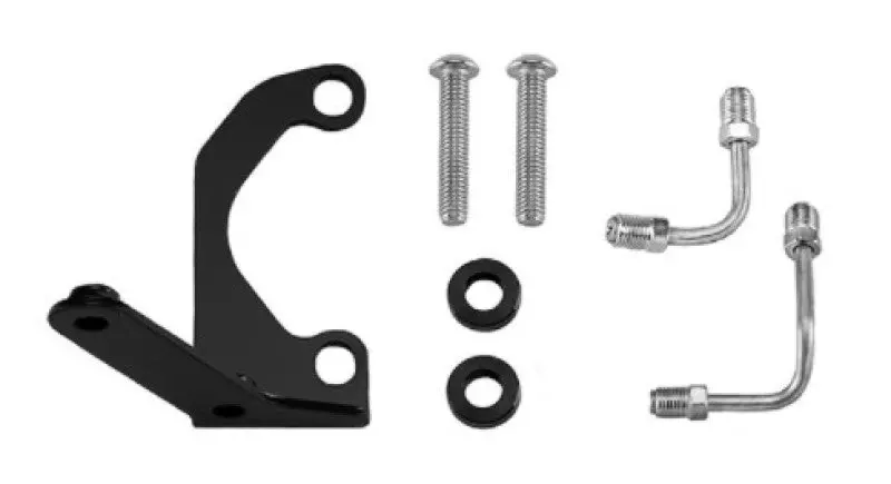 Wilwood Tandem Remote Master Cylinder To Proportioning Valve Bracket (Left-Hand) With Line Kit 1