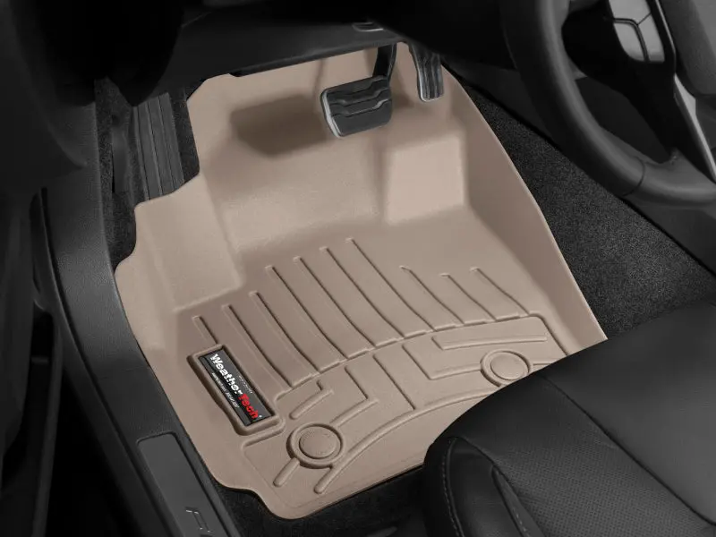 Weathertech Front Floorliner In Tan – Custom Fit 1