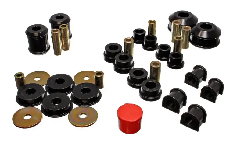 Energy Suspension Hyper-Flex Master Bushing Kit For Mitsubishi Lancer Evolution Viii (2003–2005) – Black Polyurethane 1