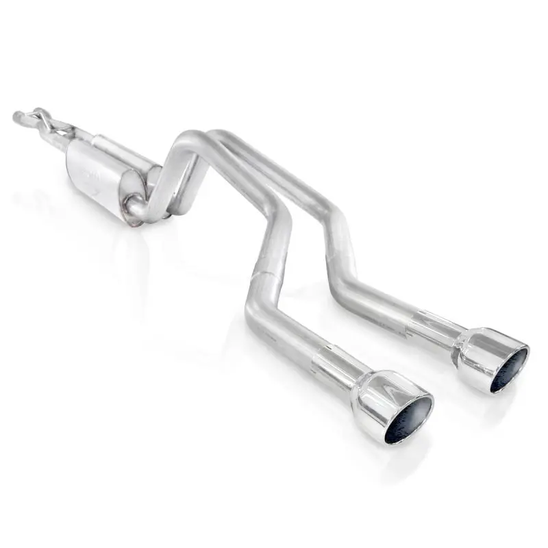 Stainless Works 2006–2009 Chevrolet Trailblazer Ss 6.0L Dual 2.5-Inch Chambered Exhaust System With X-Pipe And Rear Bumper Exit 1
