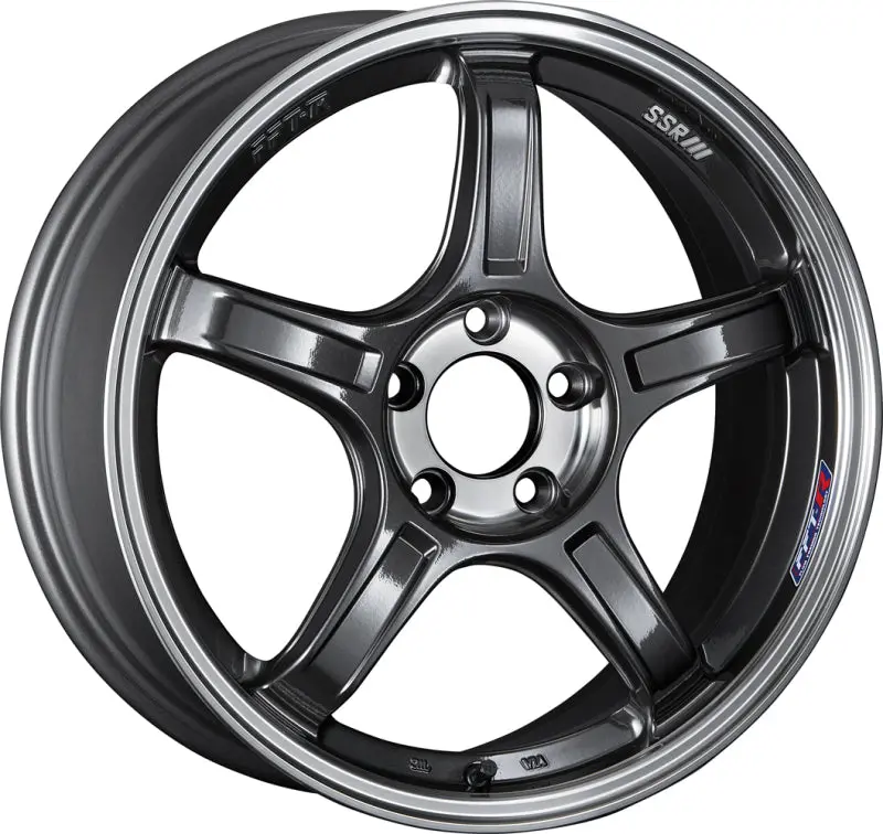 Ssr Gtx03 Forged Alloy Wheel – 18X7.5", 5X100 Bolt Pattern, 48Mm Offset, Black Graphite Finish 1