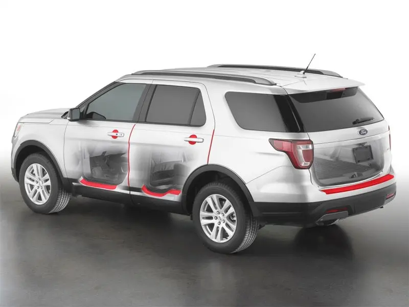 Weathertech Scratch Protection Film For 2015–2020 Chevrolet Suburban (Transparent, Custom-Fit) 1