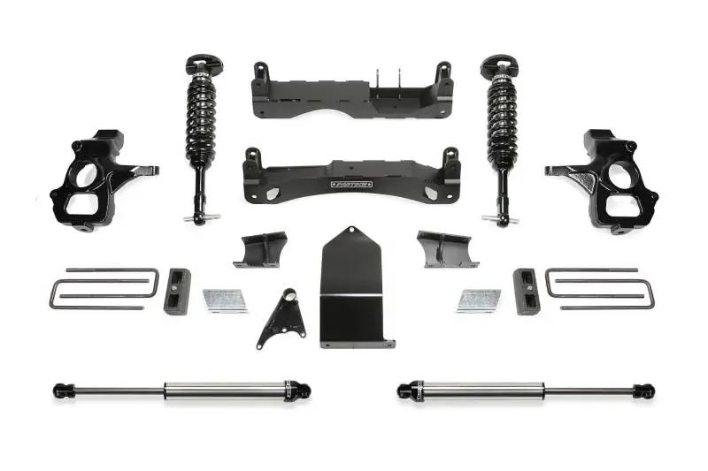 Fabtech Upper Control Arm Kit For 2014–2018 Gm C/K1500 Trucks – 4" Lift System W/ 2.5" & 2.25" Dual-Stage Shocks 1
