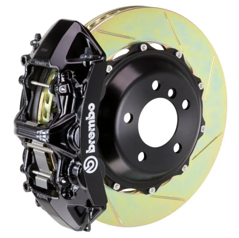 Brembo Gt Big Brake Kit – Front, 6-Piston Calipers & Slotted 380X32Mm Two-Piece Rotors, Fits 2012–2016 Porsche 987 Boxster/Cayman (Pccb-Equipped) 1