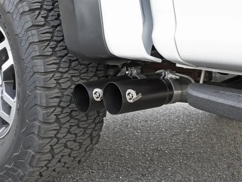 Afe Power Rebel Series 3In 409 Ss Cat Back Exhaust W/ Black Tips 17 Ford F-150 Raptor V6-3.5L 2