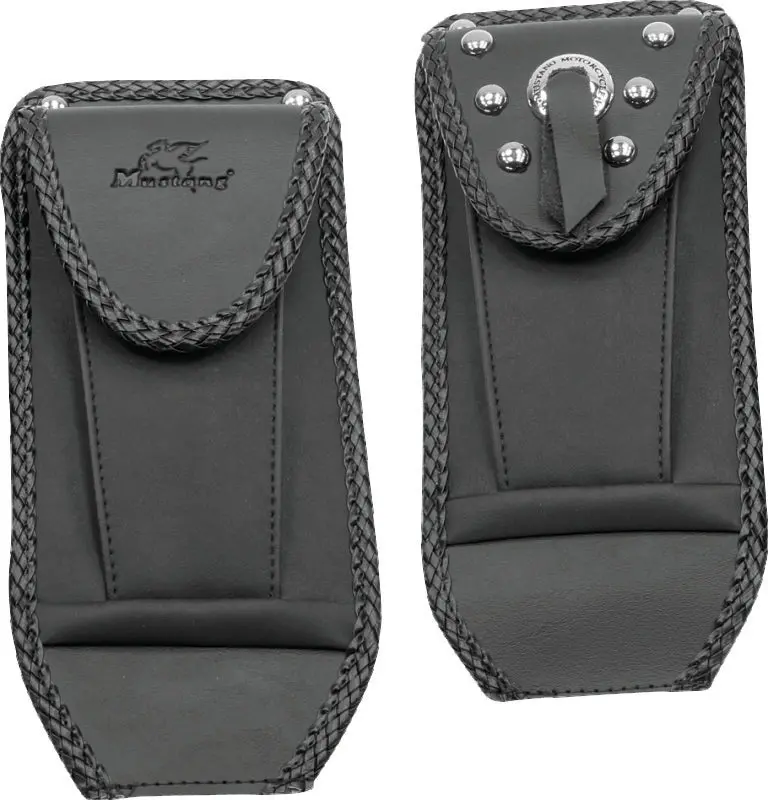 Mustang Harley-Davidson Softail Solo Seat – Rear Wide Tripper Style With Driver Backrest, Distressed Brown Leather (2000–2015 Fit) 2