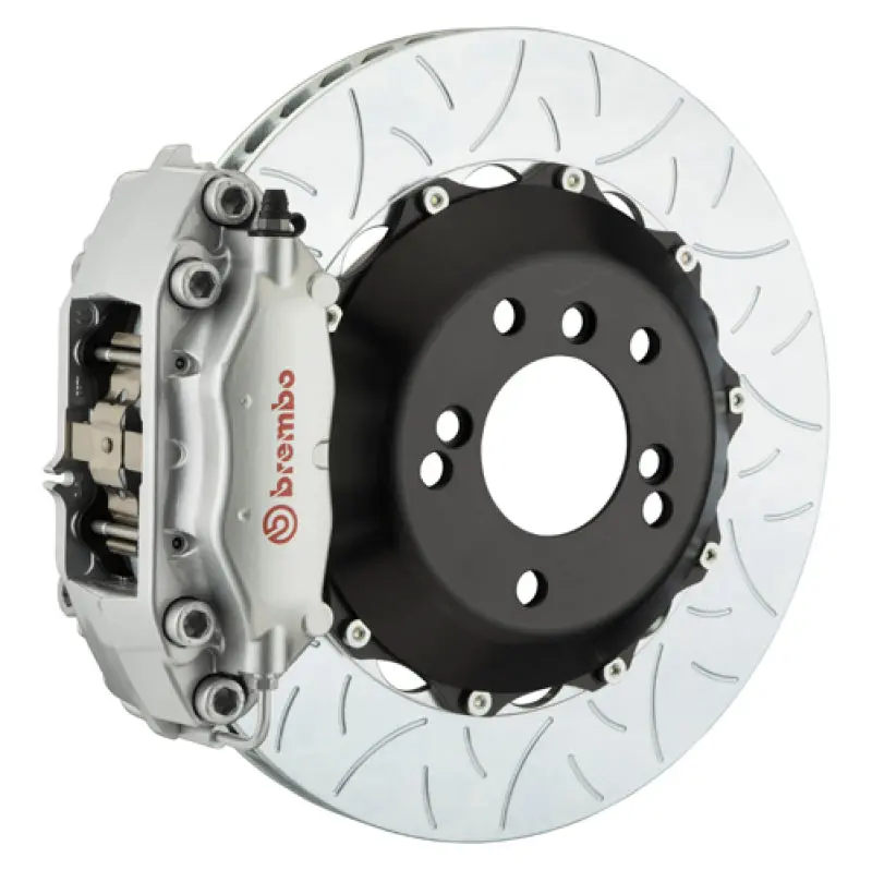 Brembo Rear Big Brake Kit For 2008–2013 Bmw 135I – Slotted 345X28Mm 2-Piece Rotors & 4-Piston Calipers 1