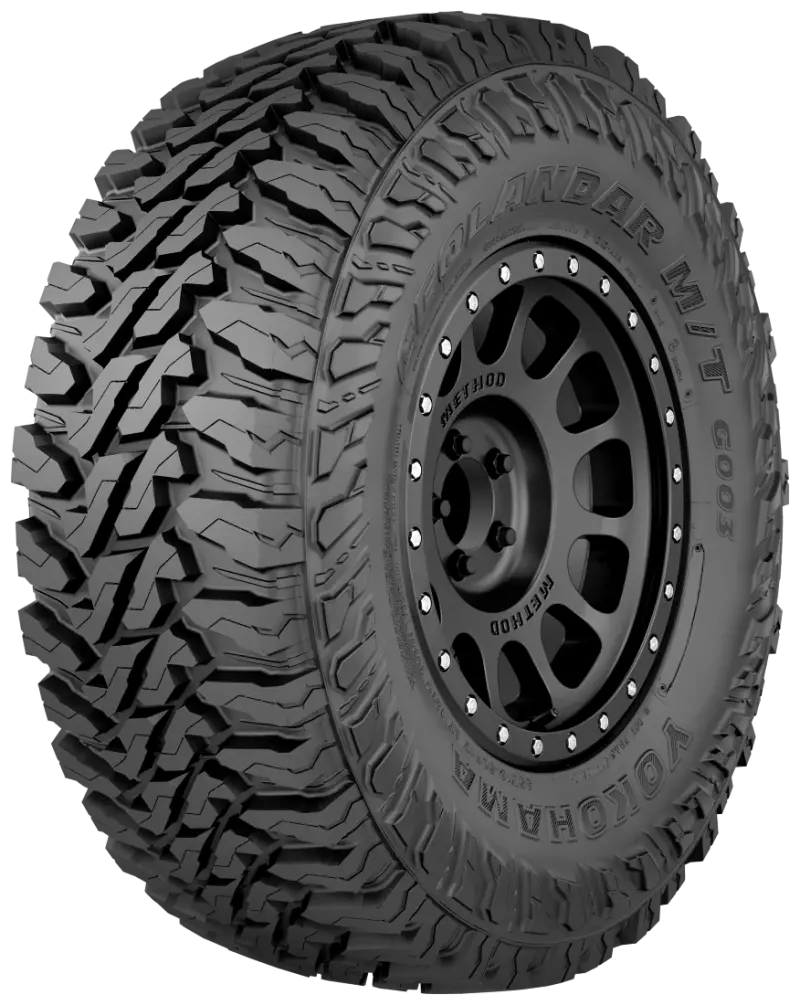 Yokohama Geolandar M/T G003 Lt265/70R17 All-Terrain Tire – Load Range E, 121/118Q Speed Rating 2