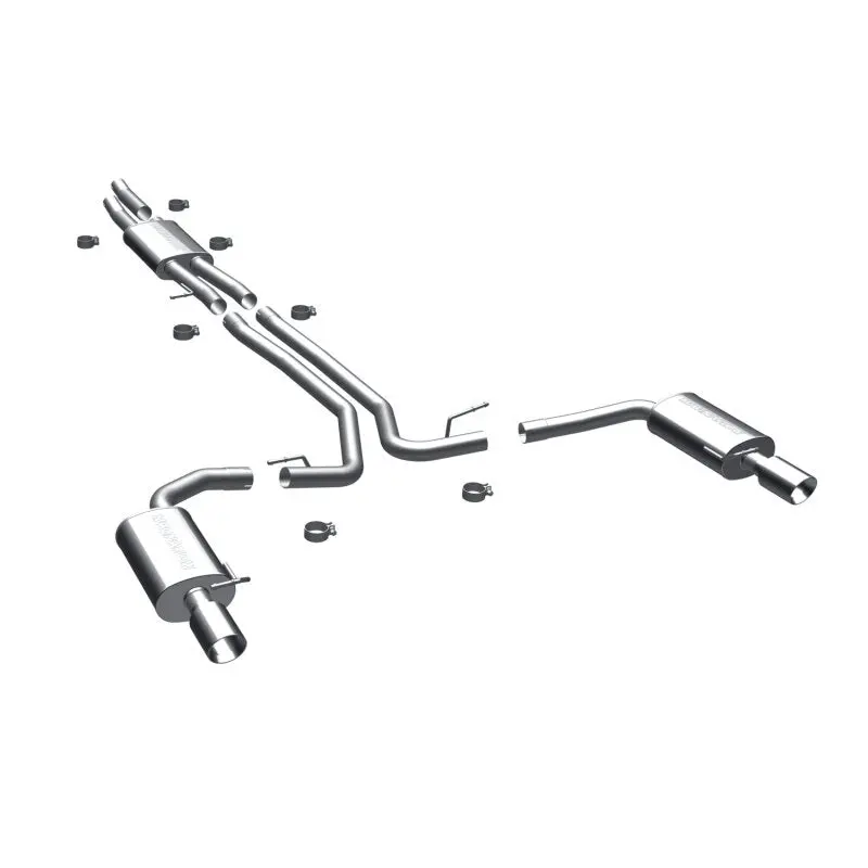 Magnaflow Cat-Back Exhaust System For 2010 Ford Taurus Sho (3.5L Twin-Turbo V6) 2