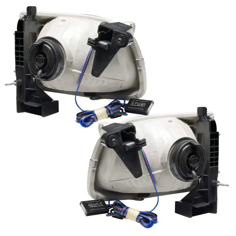 Oracle Lighting Pre-Assembled Led Halo Headlights With Red Accent Rings For 2001–2004 Toyota Tacoma 2