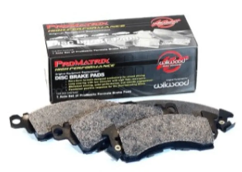 Wilwood Promatrix D828 Brake Pad Set – Track-Optimized Friction Compound 1
