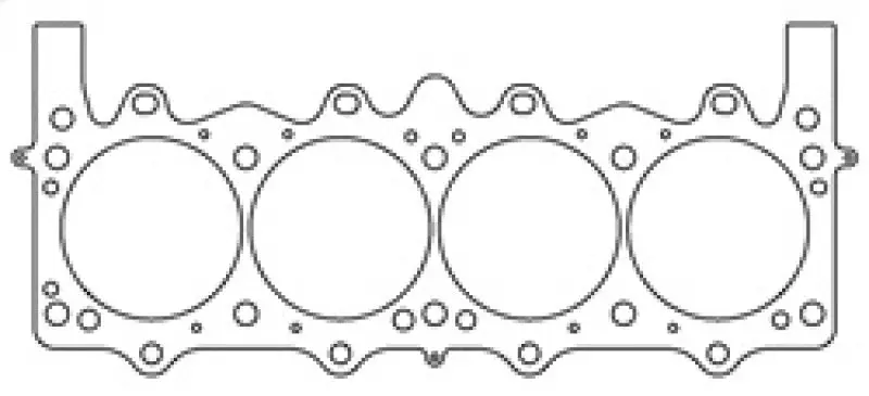 Cometic Chrysler A-8 Sprint Block .051In Mls Cylinder Head Gasket - 4.165In Bore - With W9 Heads 1
