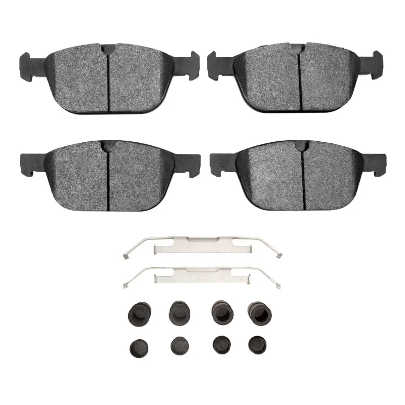 R1 Semi-Metallic Front Brake Pad & Hardware Kit For 2003–2016 Volvo Xc60 1
